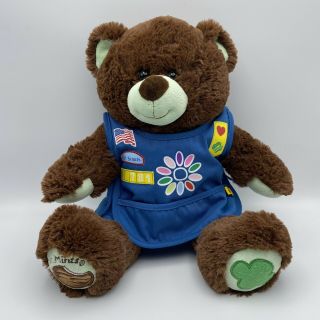Build A Bear Girl Scout Daisy Thin Mints 14” Plush Teddy Bear Uniform Vest B