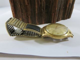 Vintage UWECO Universal Geneve Swiss Gold Plate Mens Watch Repair WB1 2