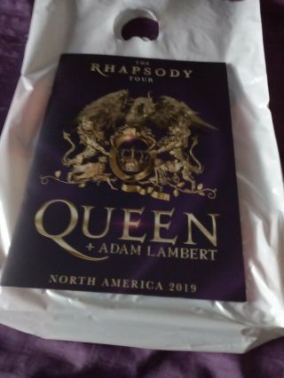 Queen,  Adam Lambert Rhapsody Tour 2019 America Tour Programme