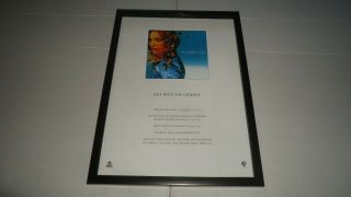 Madonna Ray Of Light - Framed Advert