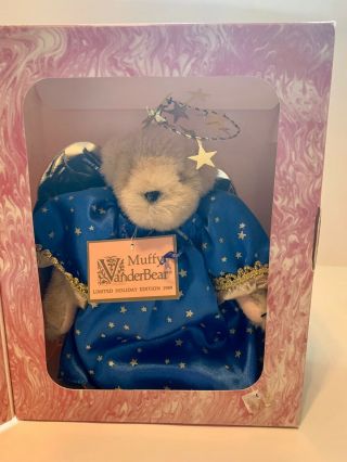 Muffy Vanderbear Limited Holiday Edition 1989 Stuffed Animal Bear Angel Plush