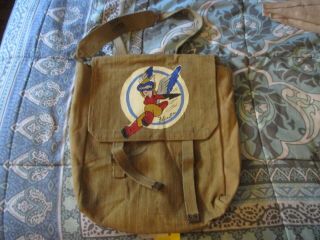 Ww2 Disney Wasp Fifinella Large Painted P37 Back Pack