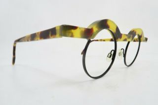 Vintage 80s Theo Revoir Eyeglasses Frames Modernist Men 