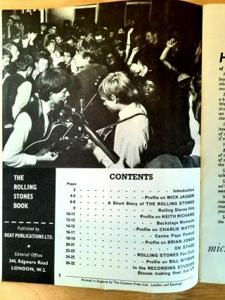 The Rolling Stones Book 1960 ' s Beat Publications Ltd 3