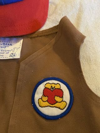 BUILD A BEAR GIRL SCOUT BROWNIES VEST TEDDY CLOTHES With Bear Patch 2