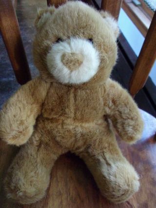 Build A Bear Lil Cub 12” Plush 1997 Tan Light Brown Teddy Bear Vintage