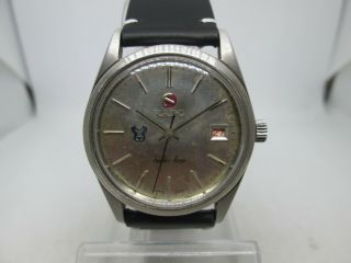 Vintage Rado Sapphire Horse Date Stainless Steel Automatic Mens Watch
