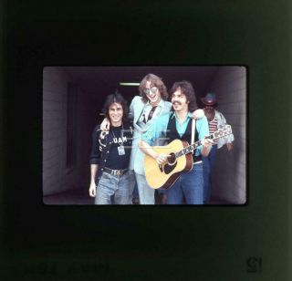 5/1976 T - Bone Burnett Rolling Thunder Revue Gahr 35mm Music Transparency A567