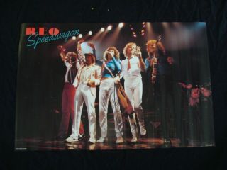 Reo Speedwagon Poster Commercially Produced Poster 1981