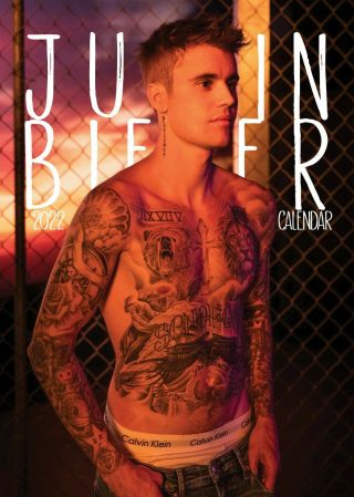 Justin Bieber 2022 Calendar A3 Size Wall And,  Uk Postage