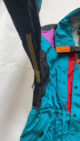 Vintage Helly Hansen Helly Tech Equipe 3m Thinsulate - colorblock - 90s Ski Winter 3