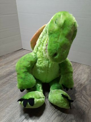 Build A Bear Spinosaurus Dinosaur Two - Tone Green Plush Stuffed Toy 14 "