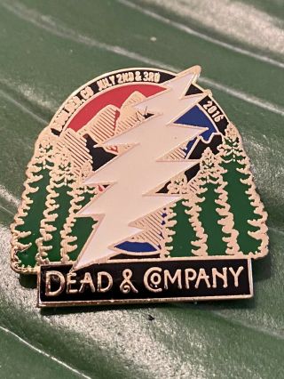 Dead & Company,  Boulder Colorado 2016 Pin,
