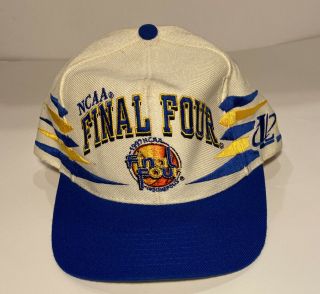 Vintage 1997 Ncaa Final Four Logo Athletic Snapback Hat College Basketball Indy