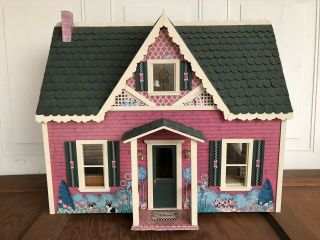 Mary Engelbreit Cottage Doll House Miniature Dollhouse