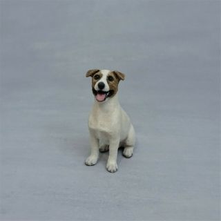 Jack,  A Ooak Unique Realistic Handmade Miniature Jack Russell Dog Sculpture.