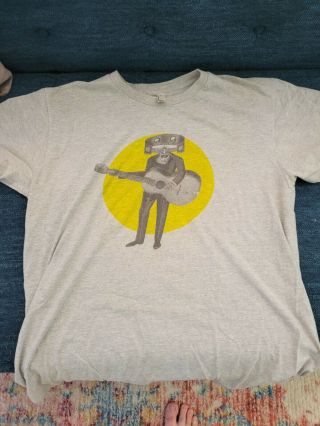 Jeff Mangum Neutral Milk Hotel Tour T Shirt Size L Rare