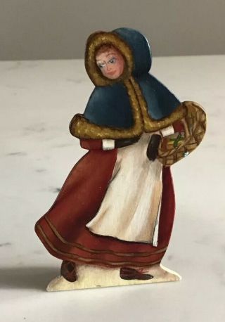 Dollhouse Miniature Dummy Board Therese Bahl 1:12 Igma Folk Art Winter Maiden