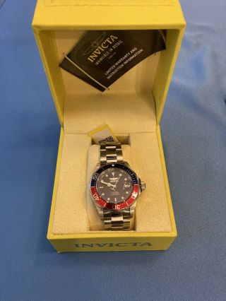 Invicta Pro Diver Stainless Steel Case And Band Men 