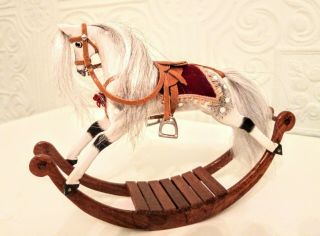 Miniature 1:12 Scale Vintage Rocking Horse
