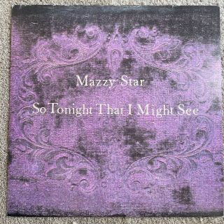 Mazzy Star: So Tonight/fade Into You 2 - Sided Promo Flat Poster 12” Square 1994