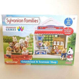 Sylvanian Families - Grandstand & Souvenir Shop Rare - 4397