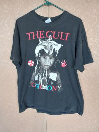 Concert T - Shirt The Cult Ceremony Stomp Tour 2