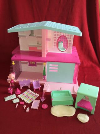 Shopkins Happy Places Mansion And Accessories 56465 Euc
