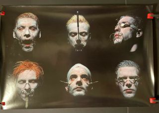 Rammstein Sehnsucht 2 Sided 1998 In Store Promo Poster