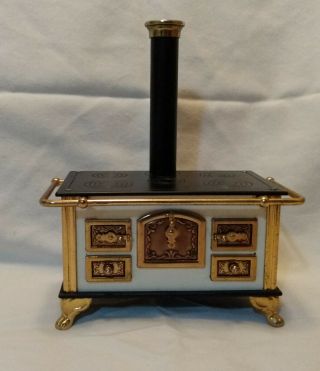 Vintage Bodo Hennig Miniature Victorian - Style Stove Oven German Dollhouse