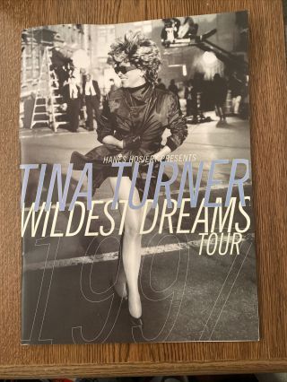 Tina Turner Wildest Dreams World 1997 Tour Concert Book Program