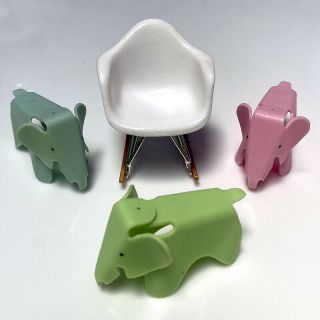 Rare Reac Japan Miniature 1/12 Scale Designer Chairs Vol.  3 Limited Color No.  6