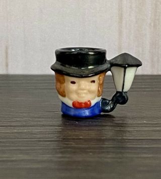 Dollhouse Miniature Carol Pongracic Artisan Coachman Lantern Toby Mug 1:12