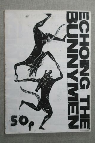 Echo & The Bunnymen 1980s Fanzine Issue No.  3