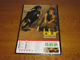 Blur - Parklife - 1994 Uk Promo Poster