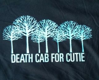 Death Cab For Cutie T Shirt Rock Band Spring Tour 2006 Mens S Nos Deadstock