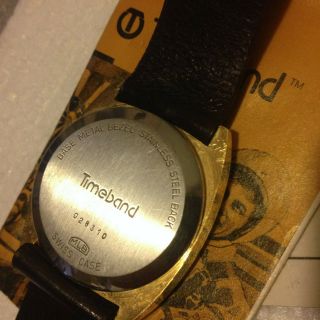 Vintage Timeband Fairchild Palo Alto Cali LED watch 1970 ' s No Batteries 2
