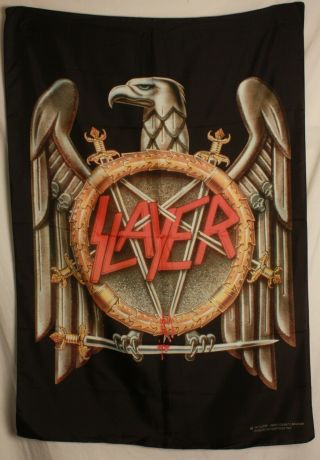 Slayer Eagle Kerry King Fabric Cloth Textile Poster Flag 30 " X 40 "