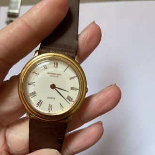 Raymond Weil Geneve Swiss Made Mens Quartz Watch 18k Gold Plate 5801