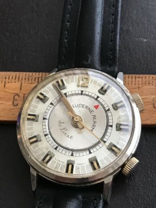 Vintage Lucern Alarm Watch