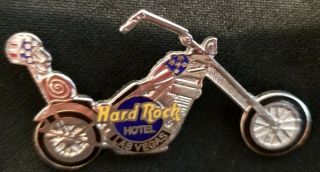 Hard Rock Cafe Las Vegas Hotel Chopper Easy Rider Motorcycle Pin