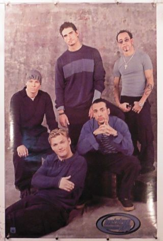 Backstreet Boys Group Vintage Poster 22.  25 " X 34.  50 Nos (b447)