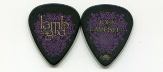 Lamb Of God 2006 Unholy Tour Guitar Pick John Campbell Custom Concert Stage