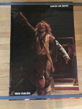 David Lee Roth Van Halen 1983 Poster