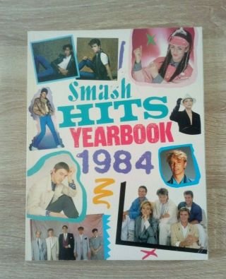 Smash Hits Year Book 1984 Vintage Eighties Pop Music Paperback Book