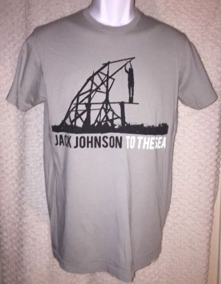 2010 Jack Johnson To The Sea Concert Tour T - Shirt Size Adult Small