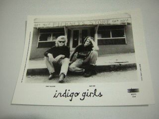 Indigo Girls Press Promo Photo 1992 Vintage Emily Saliers Amy Ray 2