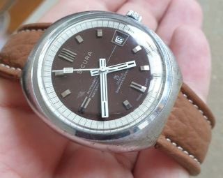Vintage Sicura Automatic Watch - Cal Bfg 158 With 25 Jewels