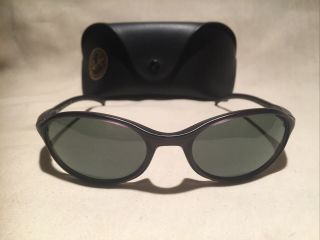 Vintage Ray Ban Sunglasses Rb2047 Cutters Made In Italy 1990s Rare Sport Wrap