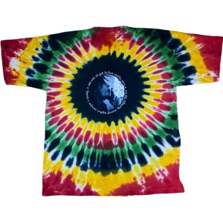 Vintage Bob Marley All Over Print Tshirt - Natural Mystic Tiedye - XXL Rare 2